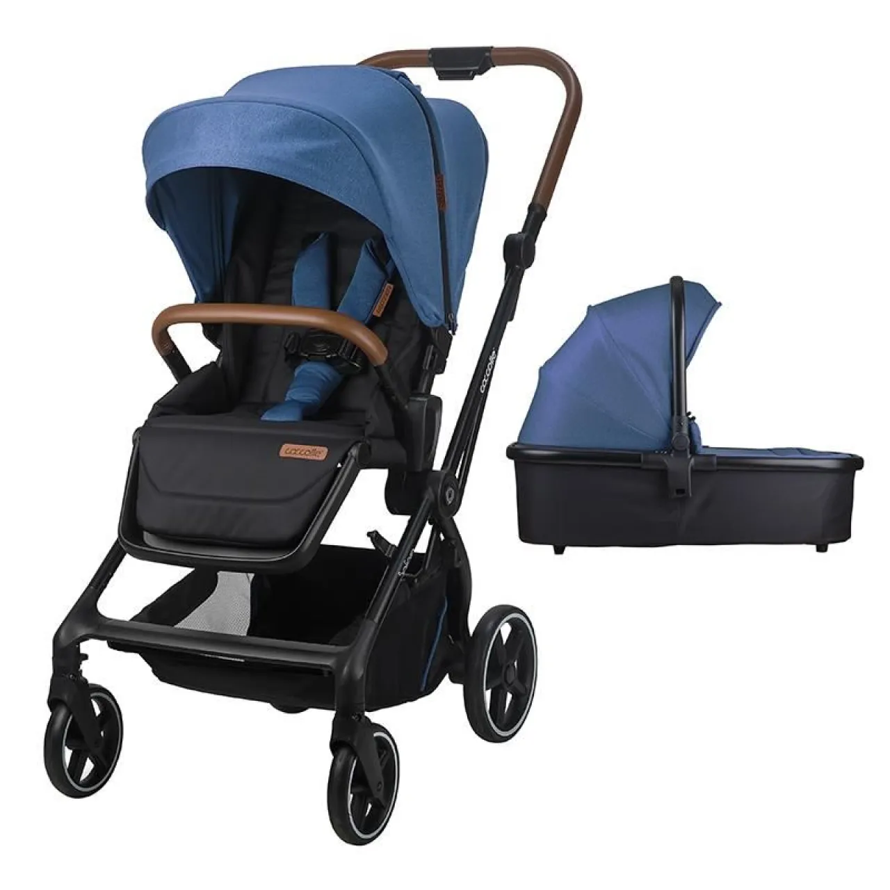 Modular 2-in-1 stroller Coccolle Saliara Navy