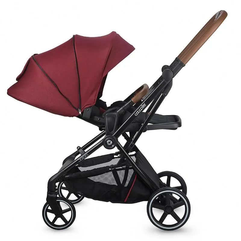 Modular 2-in-1 stroller Coccolle Saliara Cabernet