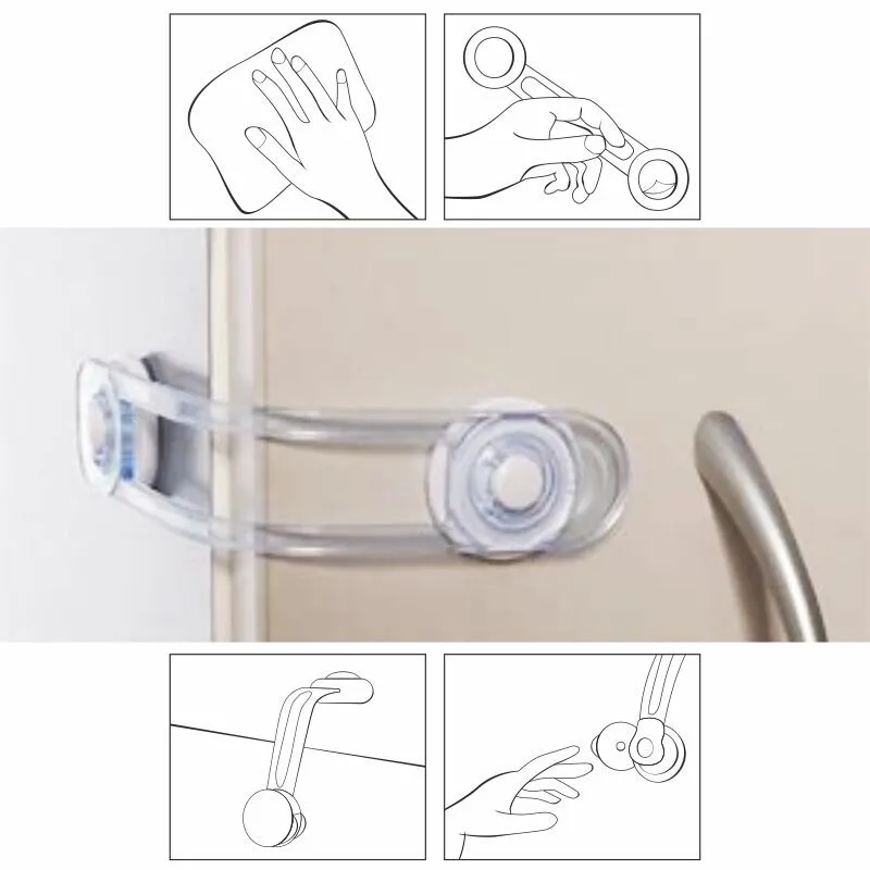 Coccolle door/cabinet lock 120*30mm