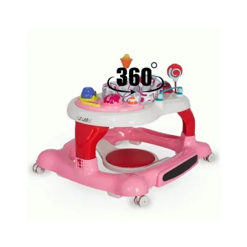 Walker with activity center Coccolle Arlo Pink