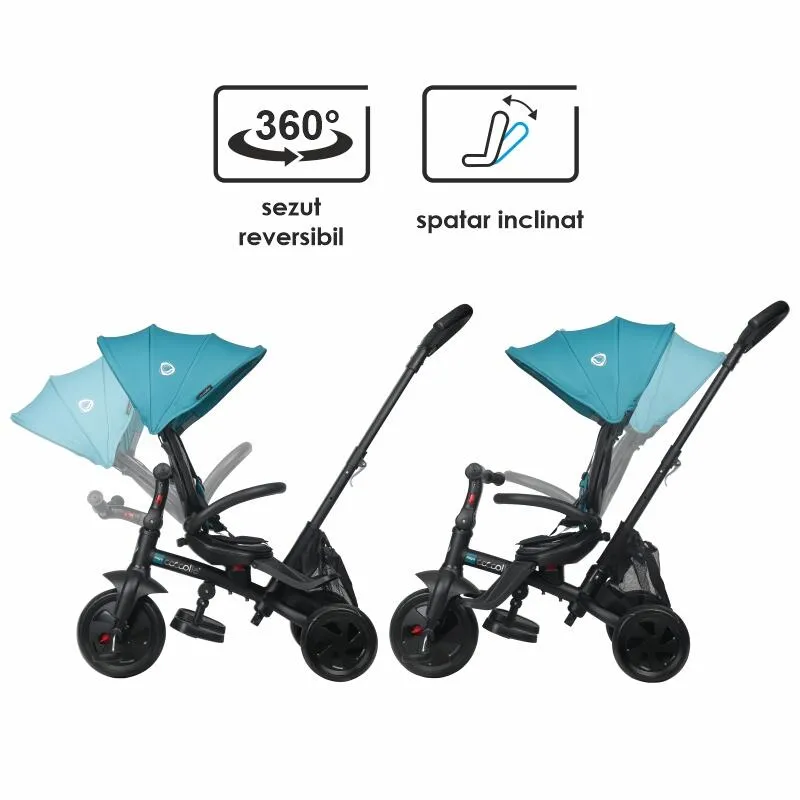 Multifunction tricycle Coccolle Alegra Turquoise Tide