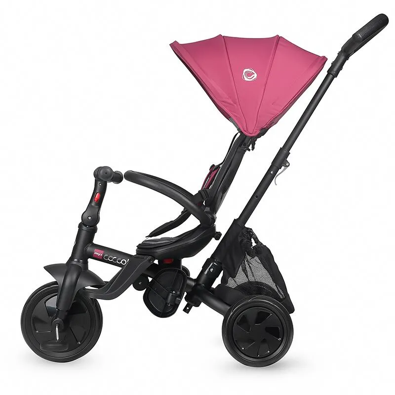 Multifunction tricycle Coccolle Alegra Magenta