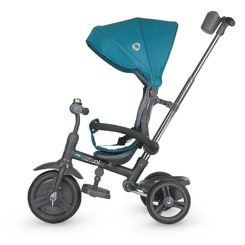 Foldable tricycle Coccolle Urbio Turquoise Tide