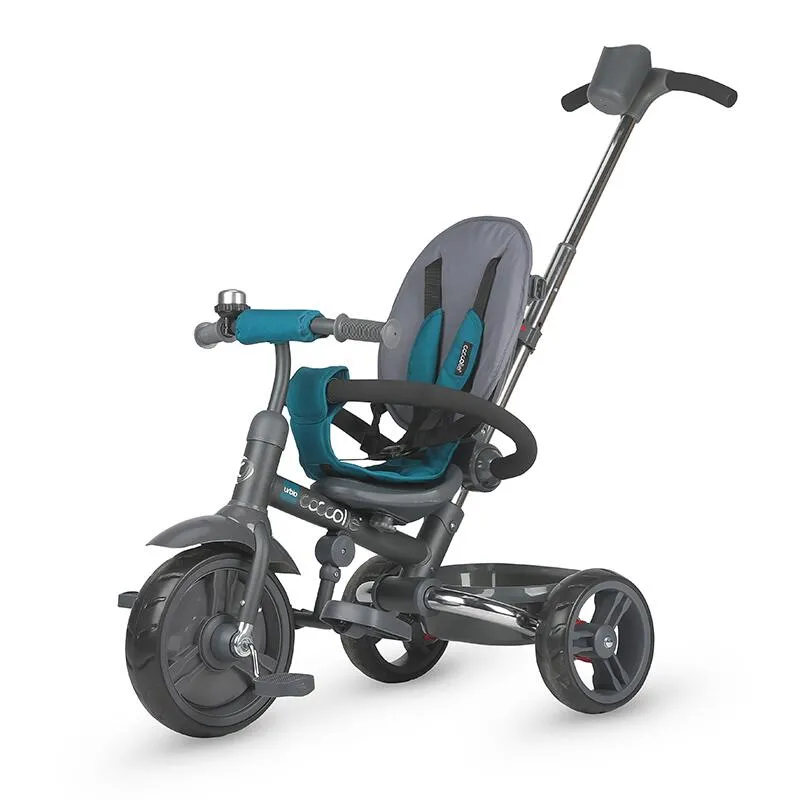 Foldable tricycle Coccolle Urbio Turquoise Tide