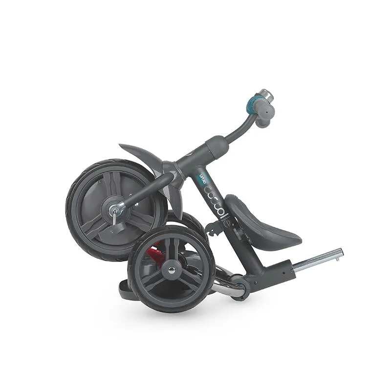 Foldable tricycle Coccolle Urbio Turquoise Tide
