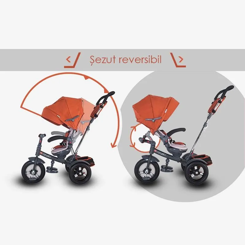 Multifunction tricycle Coccolle Giro Plus Blue
