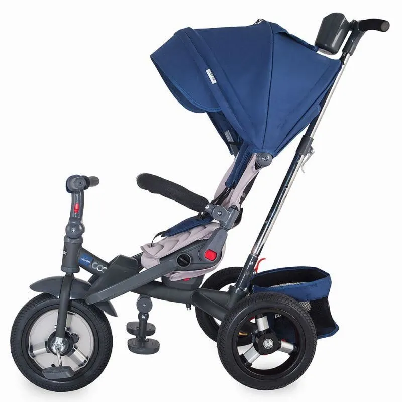 Multifunction tricycle Coccolle Corso Blue