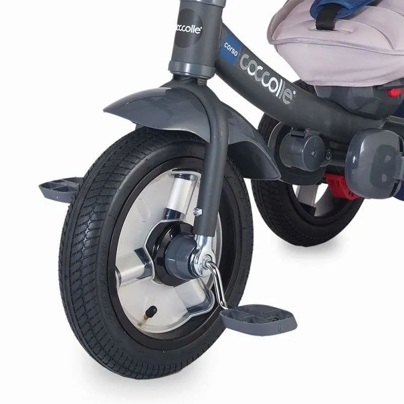 Multifunction tricycle Coccolle Corso Blue