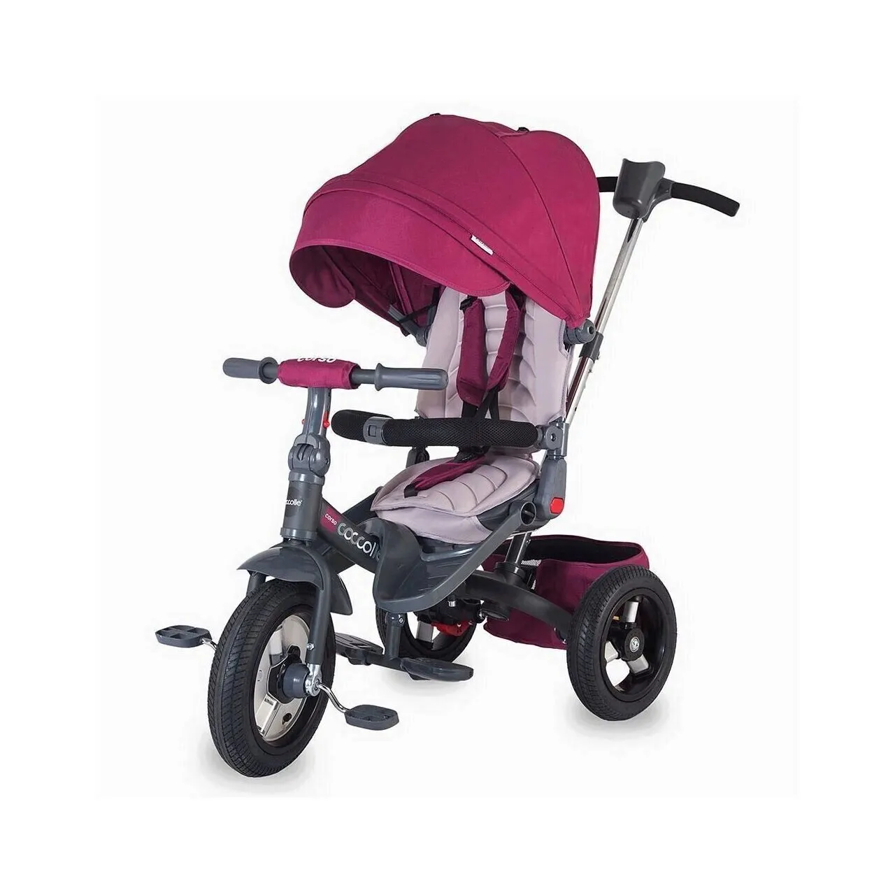 Multifunction tricycle Coccolle Corso Violet