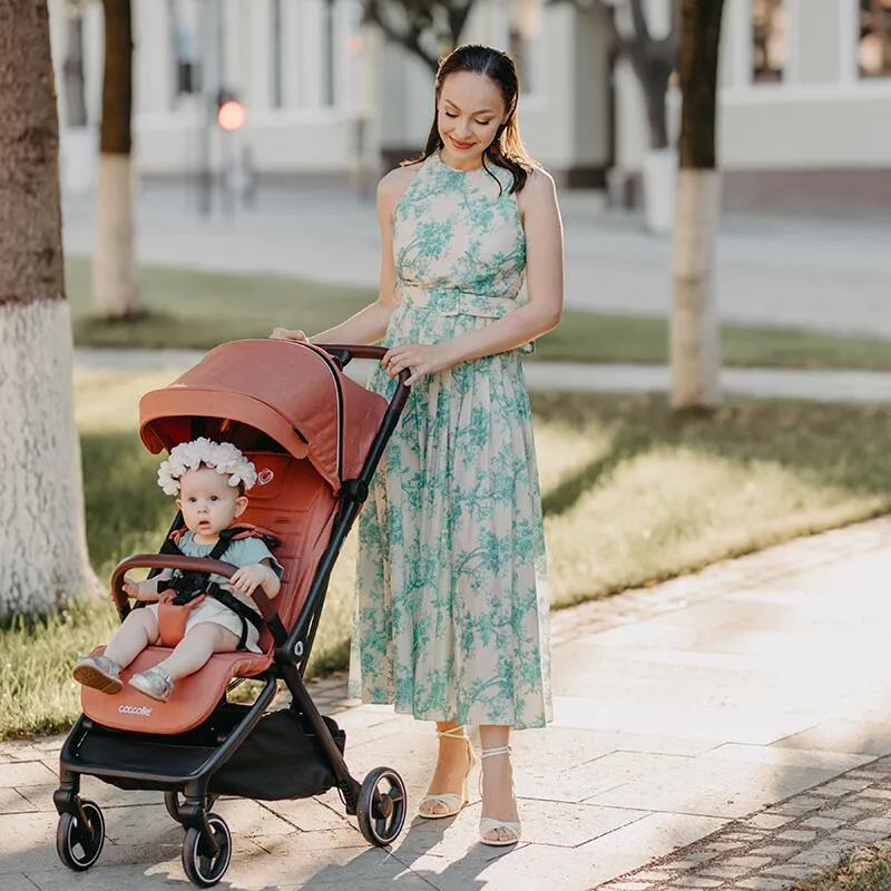 Sport stroller with automatic folding Coccolle Lemira Greenstone