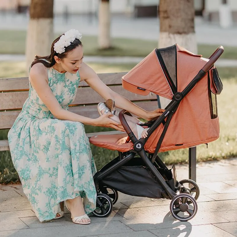 Sport stroller with automatic folding Coccolle Lemira Coral