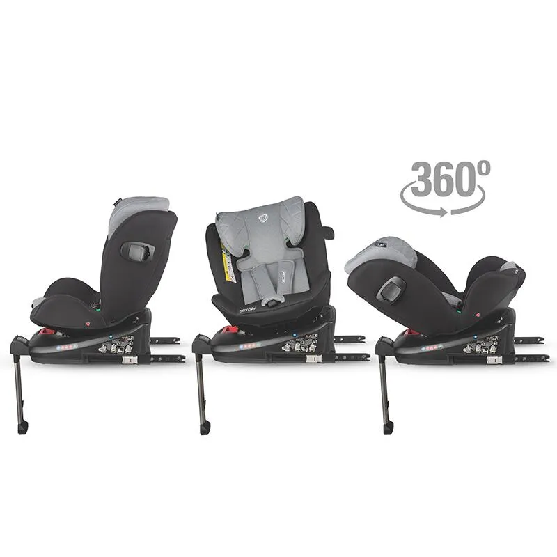 i-Size car seat 40-150 cm Coccolle Vigo Diamond black