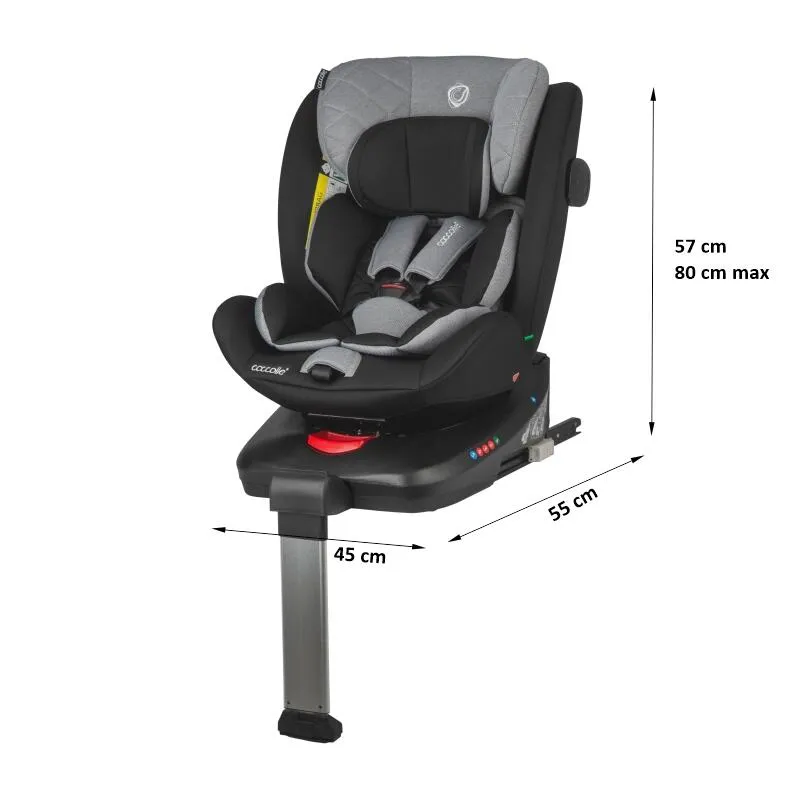 i-Size car seat 40-150 cm Coccolle Vigo Diamond black