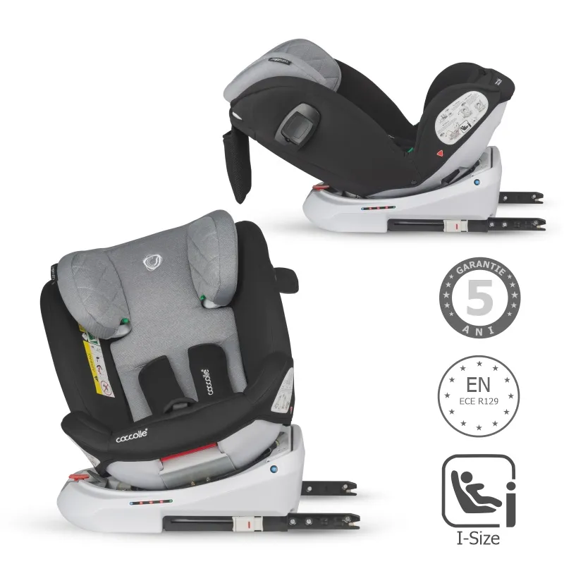 i-Size car seat 40-150 cm Coccolle Lyra Greystone
