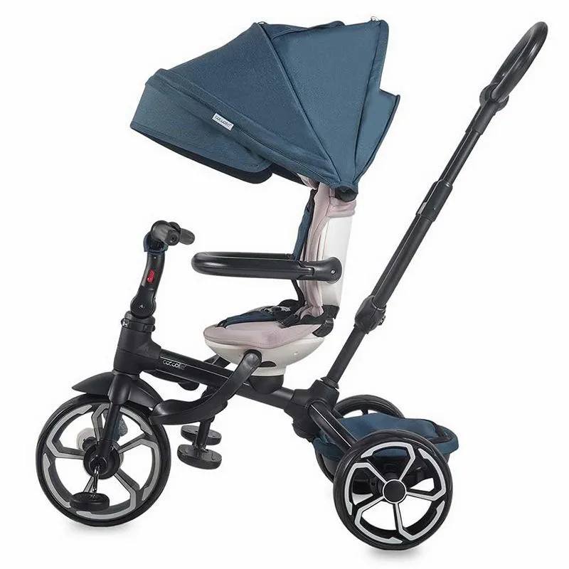 Multifunction tricycle Coccolle Modi+ Blue