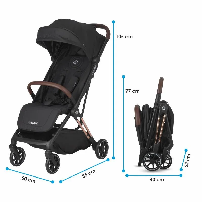 Sport stroller with automatic folding Coccolle Beyla Gold LE