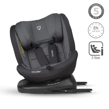 Premium rotating i-Size car seat 40-150 cm Coccolle Mydo Diamond black