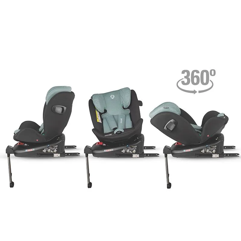 i-Size car seat 40-150 cm Coccolle Vigo Emerald Green