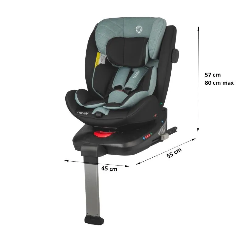 i-Size car seat 40-150 cm Coccolle Vigo Emerald Green