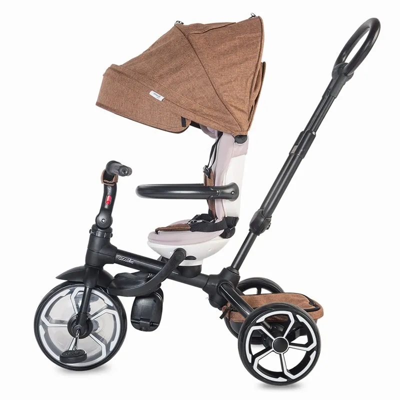 Multifunction tricycle Coccolle Modi+ Brown