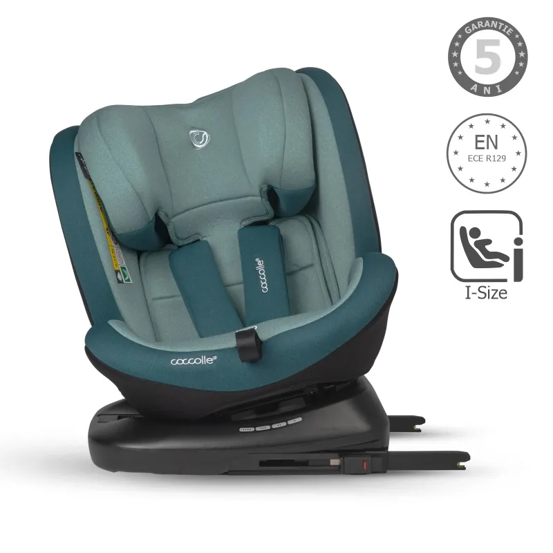 Premium rotating i-Size car seat 40-150 cm Coccolle Mydo Atlantic Blue